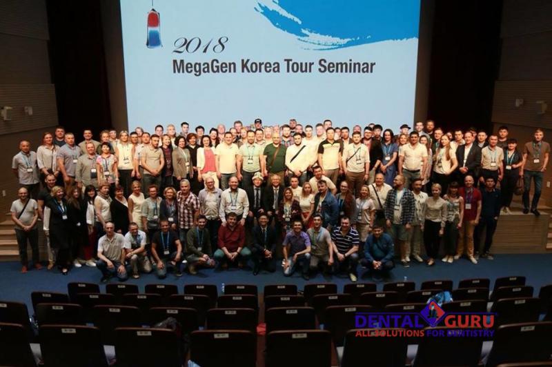 MegaGen Korea Tour Seminar с участием представителей MegaGen из компании Дентал Гуру