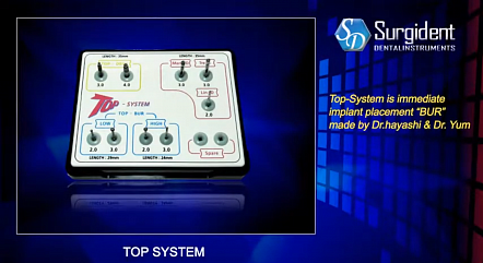 Набор для одномоментной имплантации Top system, Surgident